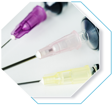 pièces d'injection plastique pour le secteur médical-chrirurgical